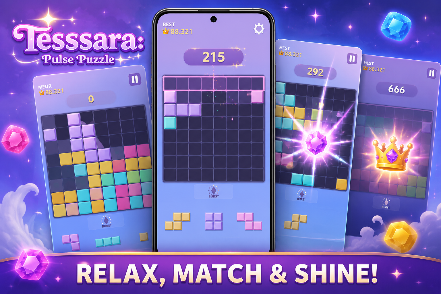 Tessara: Pulse Puzzle Banner